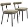 Kede Dining Chair Green Tweed
