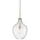 Keegan 10 1/2" Wide Brushed Nickel Mini Pendant