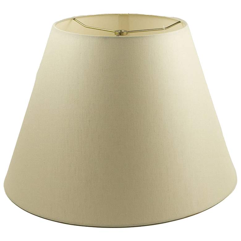 Image 1 Keegan Eggshell Empire Lamp Shade 11x19x13.5x13.5 (Spider)