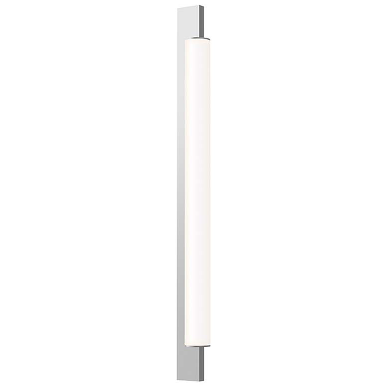Image 1 Keel 22" Wide Bright Satin Aluminum 3000K LED Vanity Light
