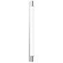 1_Keel 22" Wide Bright Satin Aluminum 3000K LED Vanity Light
