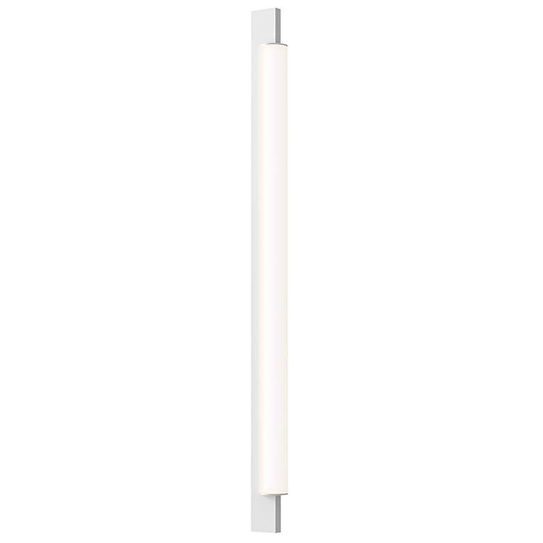 Image 1 Keel 28" Wide Satin White 3000K LED Vanity Light