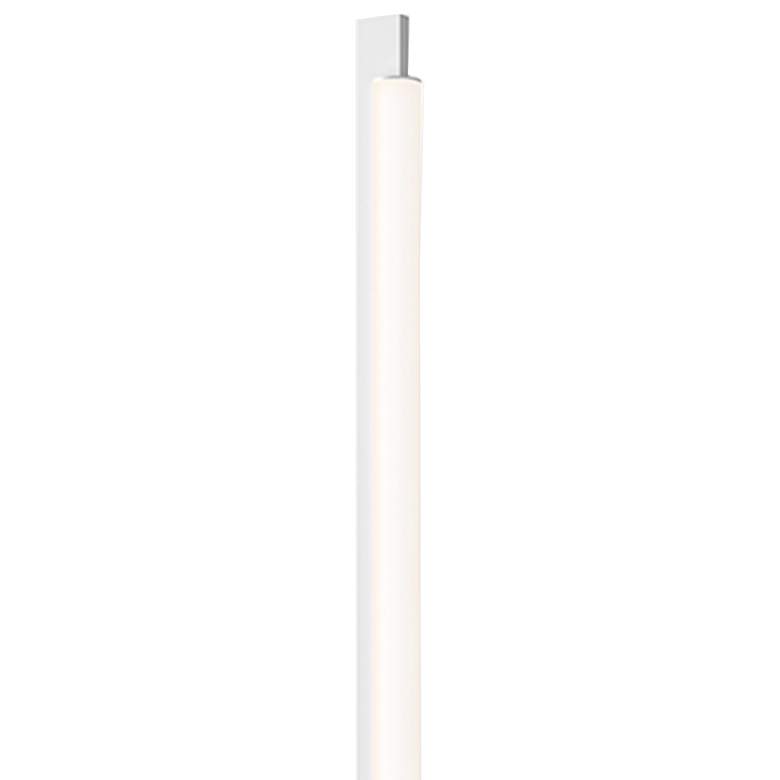 Image 2 Keel 44" Wide Satin White 3000K LED Vanity Light more views