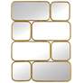 Keeley 24 x 32 Gold Metal Mirror
