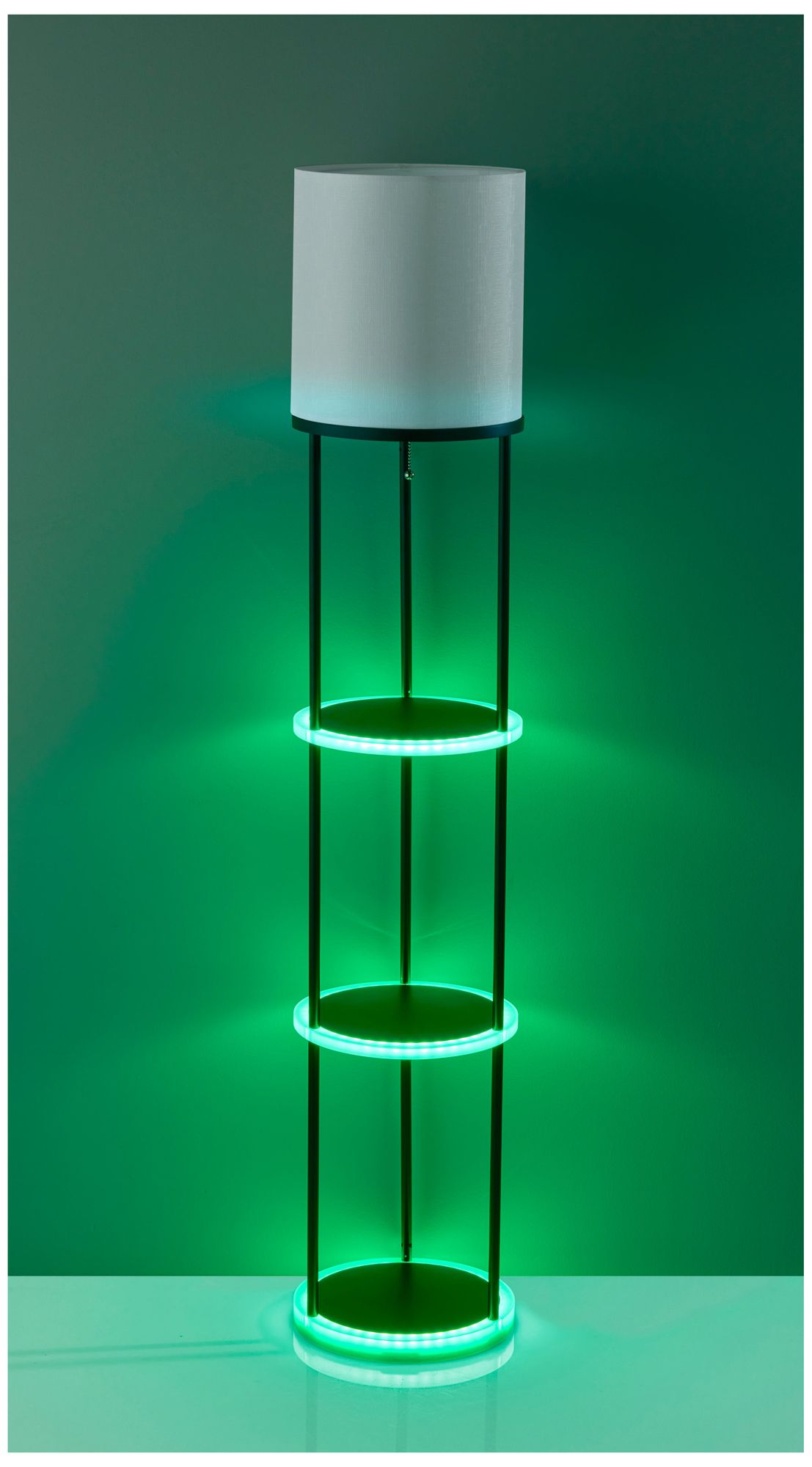Keely RGB Color Changing Shelf Lamp
