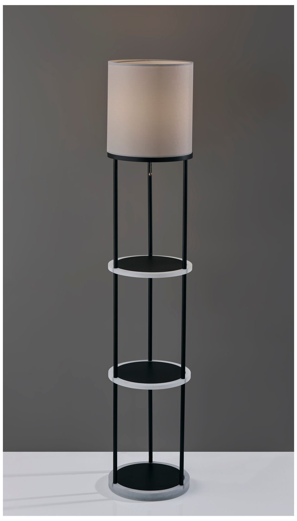 Image 4 Keely RGB Color Changing Shelf Lamp more views