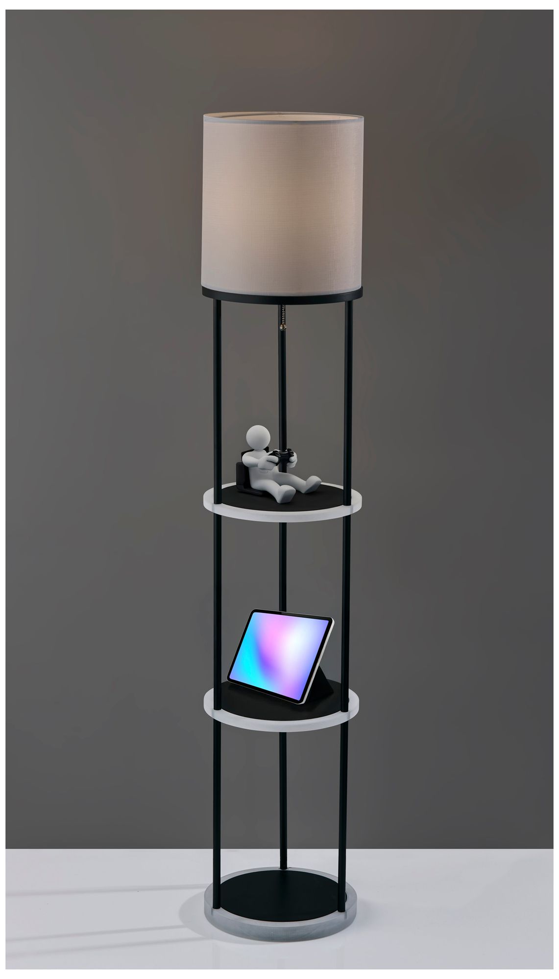 Image 6 Keely RGB Color Changing Shelf Lamp more views