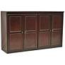 Kelby Cherry Maple Veneer 4-Door Multi Storage Cabinet