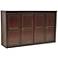 Kelby Cherry Maple Veneer 4-Door Multi Storage Cabinet
