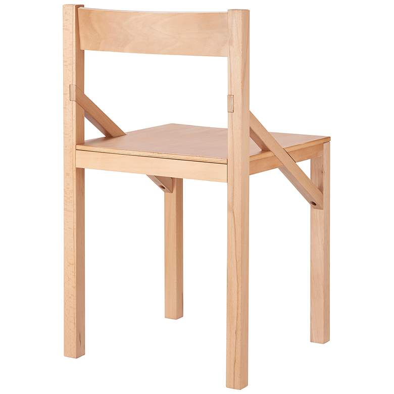 Image 6 Kelda Natural Wood Side Chair more views