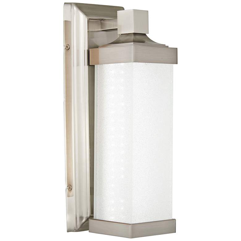Image 1 Kella 13"H Brushed Nickel LED Wall Sconce by Minka Lavery