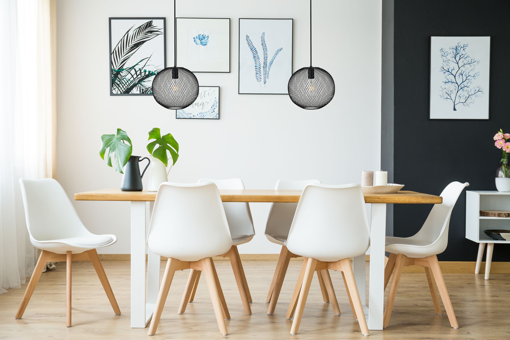 Image 3 Keller 1 Lt Black Pendant more views