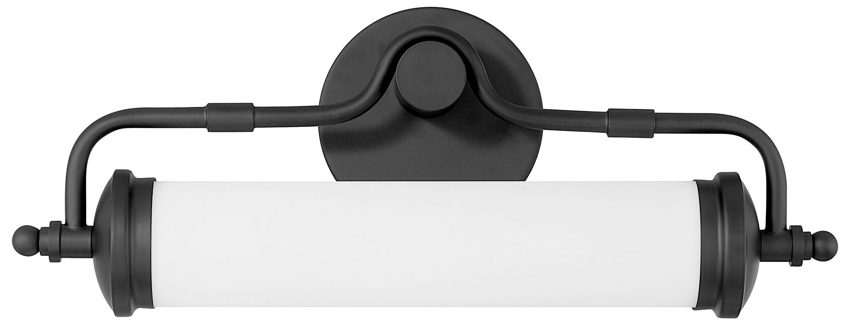 Image 2 Keller 18" LED Bathroom Vanity Light in Black Lustre more views