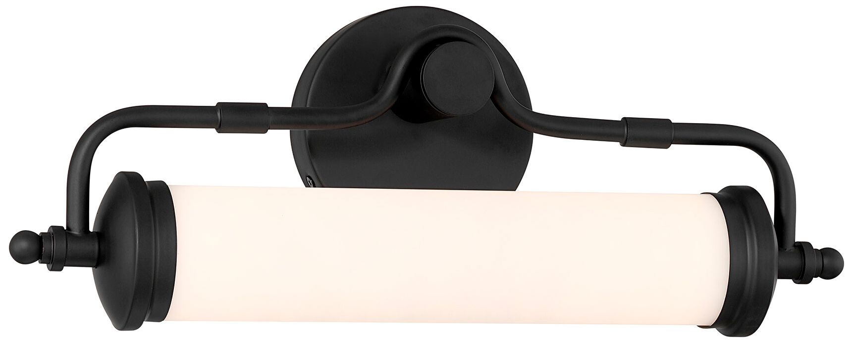 Image 3 Keller 18" LED Bathroom Vanity Light in Black Lustre more views