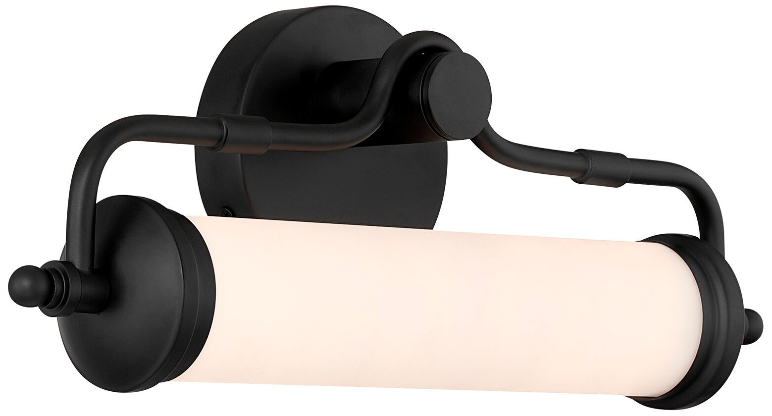 Image 4 Keller 18" LED Bathroom Vanity Light in Black Lustre more views