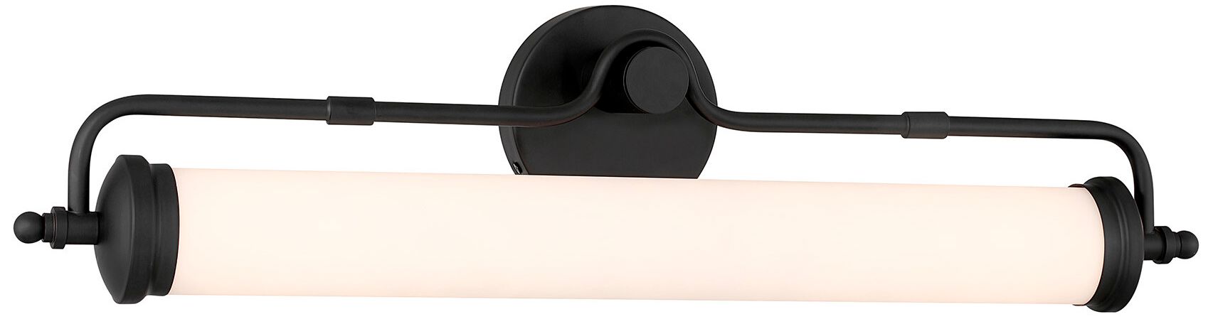 Thumbnail3 of Keller 28" LED Bathroom Vanity Light in Black Lustre more views