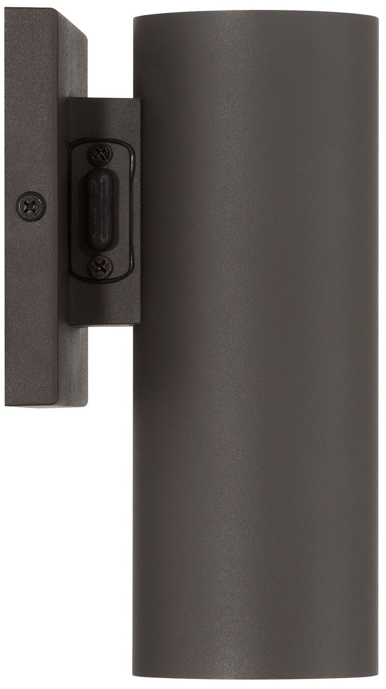 Image 5 Kelley 1-Light LED 5CCT Cylinder Exterior Light in Bronze more views