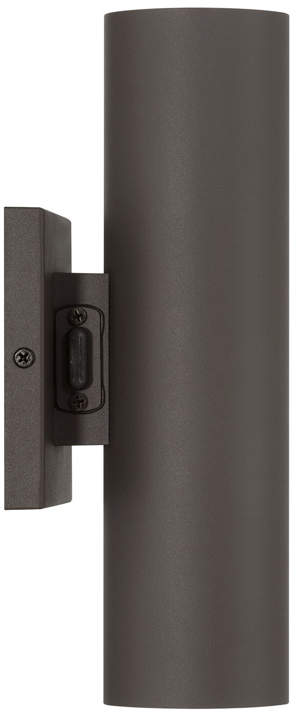 Image 5 Kelley 2-Light LED 5CCT Cylinder Exterior Light in Bronze more views