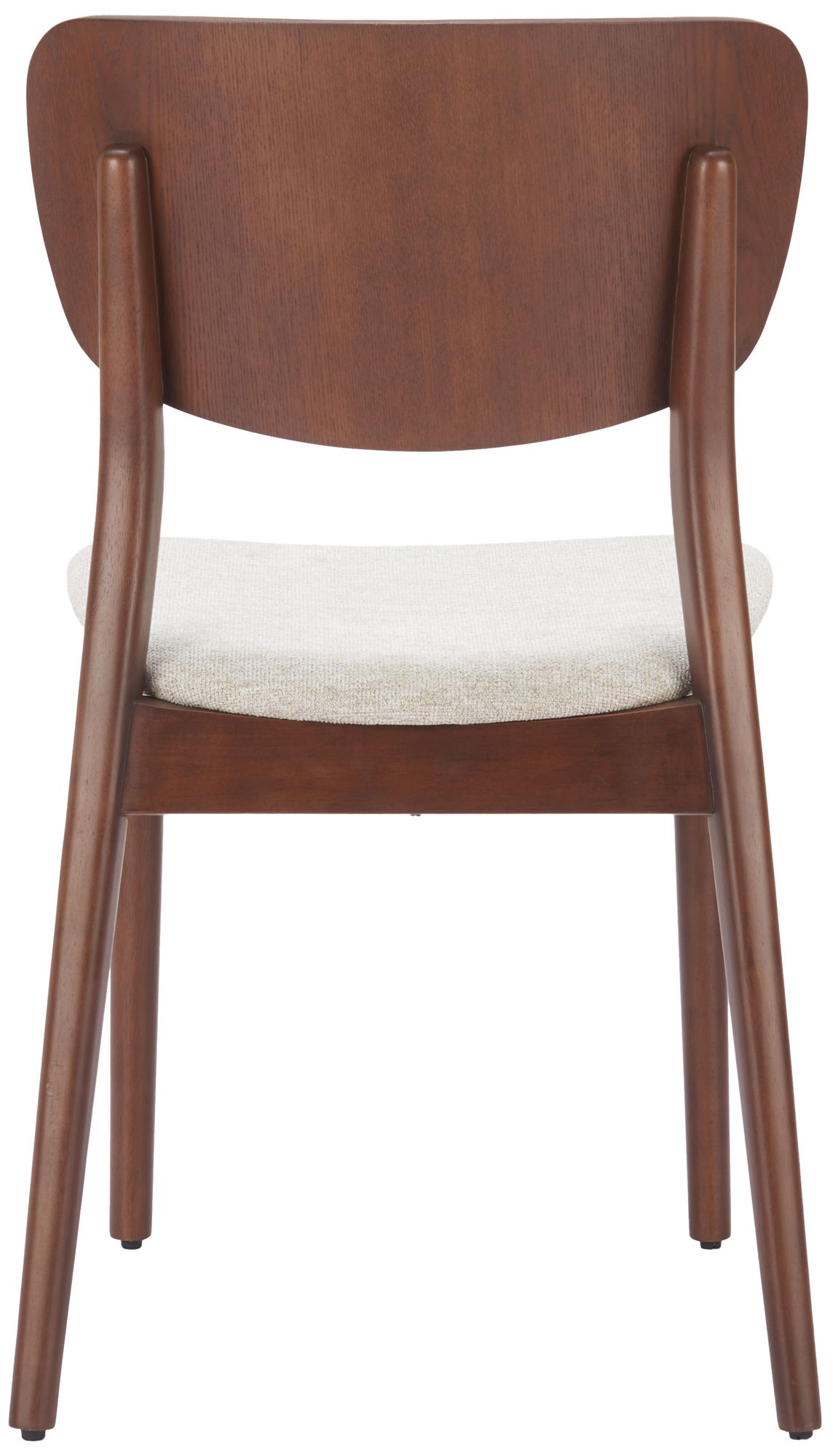 Image 5 Kellua Dining Chair (Set of 2) Beige & Walnut more views