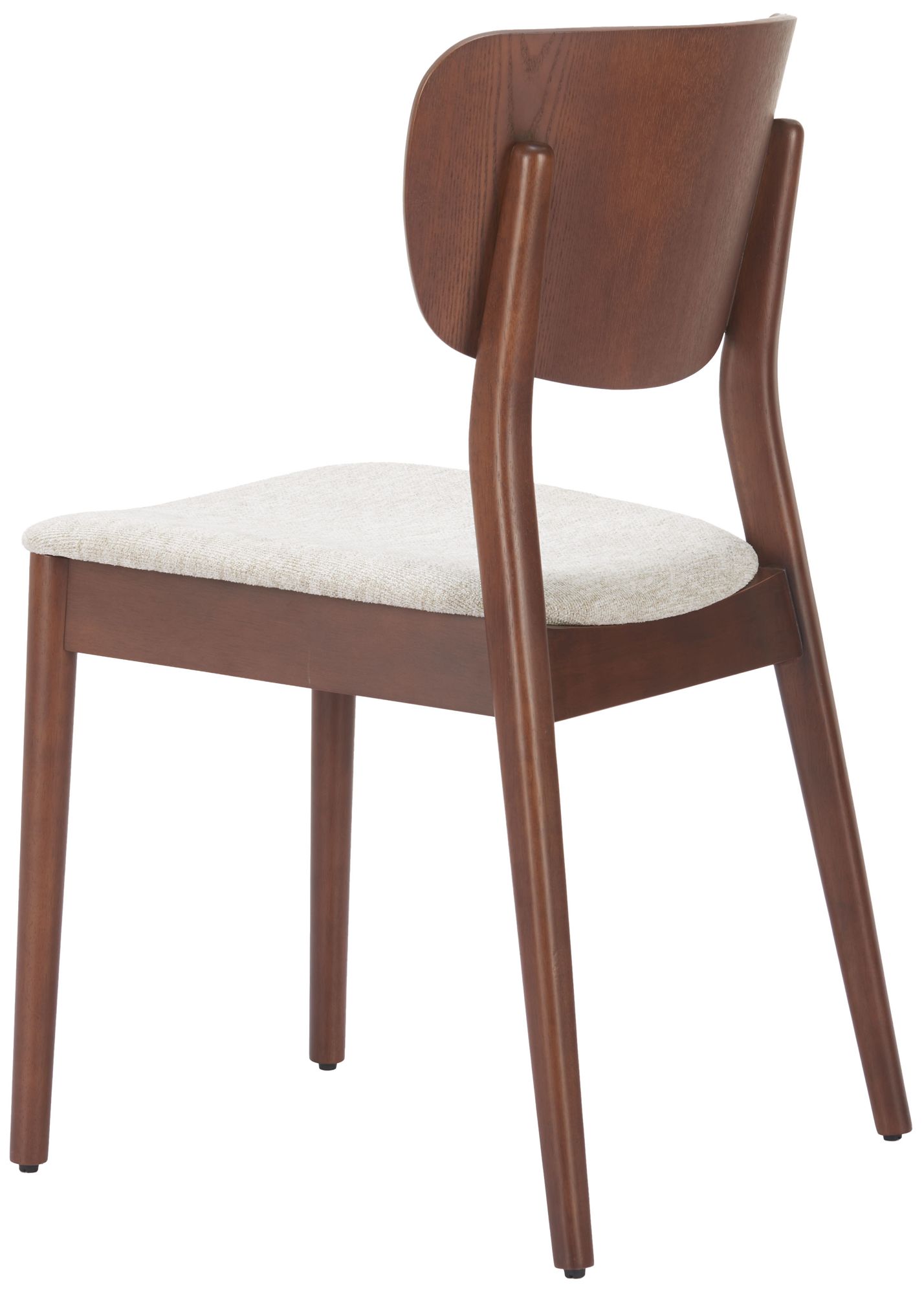 Image 6 Kellua Dining Chair (Set of 2) Beige & Walnut more views
