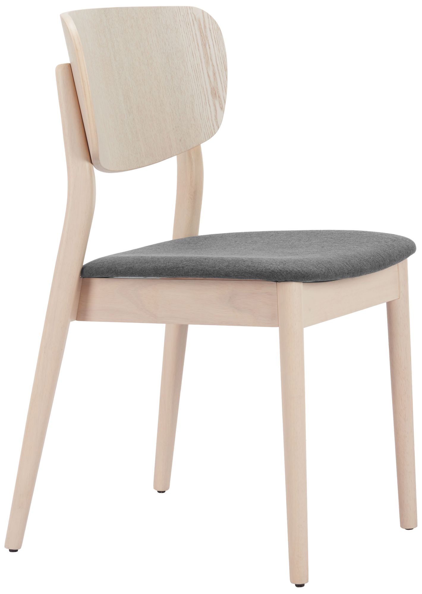 Image 2 Kellua Dining Chair (Set of 2) Gray & Natural more views