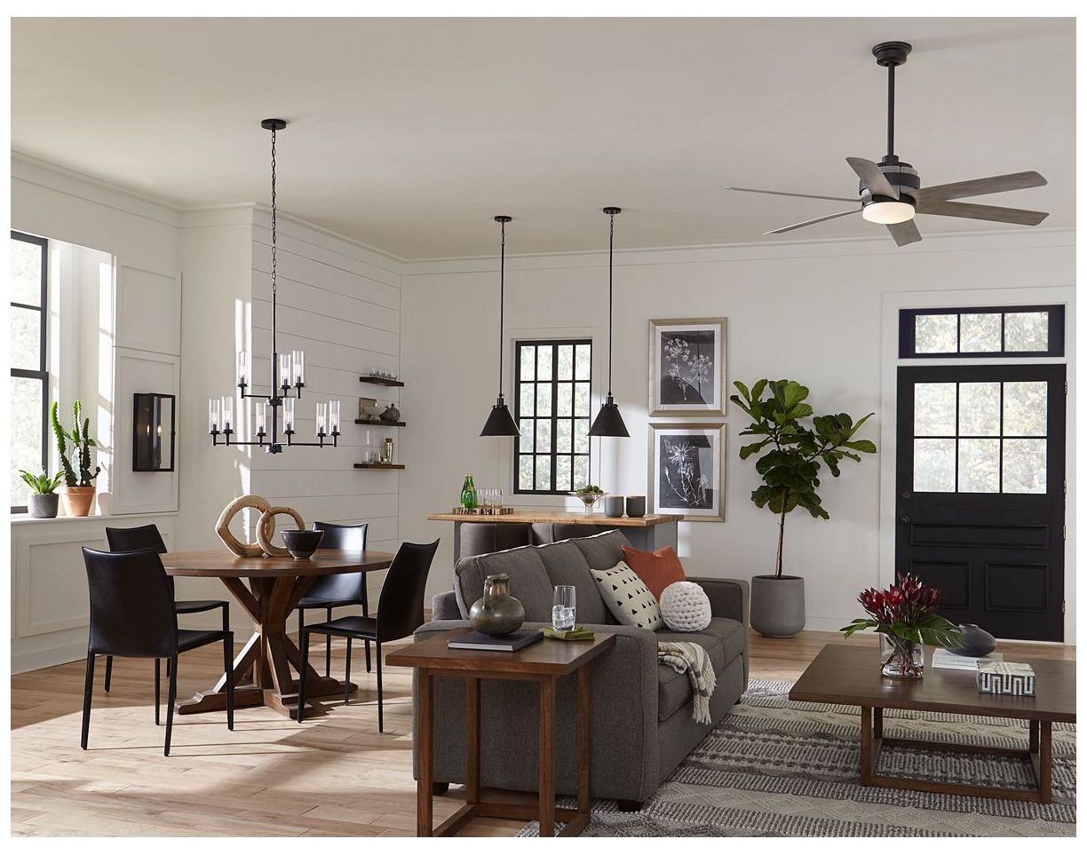 Image 2 Kellwyn Collection Nine-Light Clear Glass Chandelier Light more views