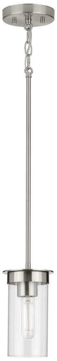 Image 5 Kellwyn Collection One-Light Clear Glass Hanging Mini-Pendant Light more views