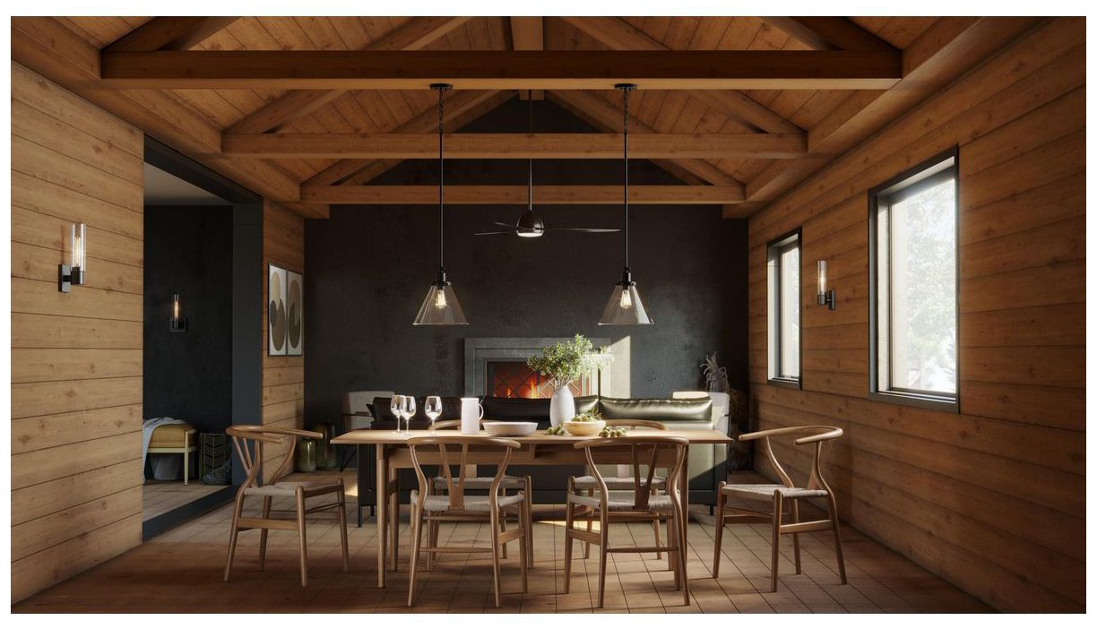 Image 2 Kellwyn Collection One-Light Clear Glass Hanging Mini-Pendant Light more views