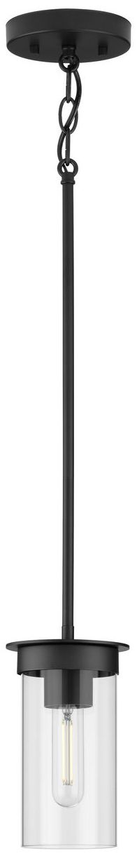 Image 5 Kellwyn Collection One-Light Clear Glass Hanging Mini-Pendant Light more views