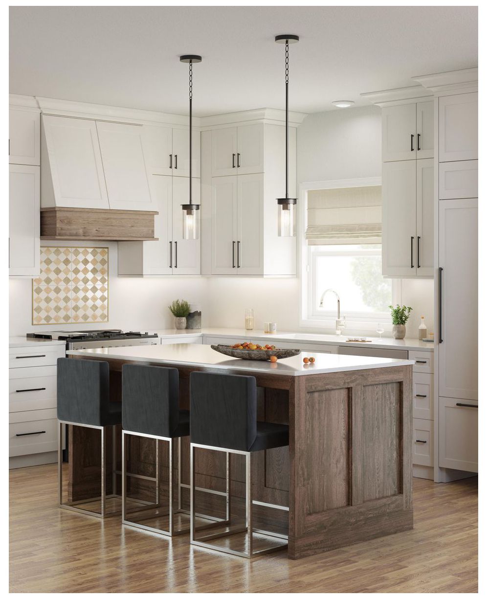 Kellwyn Collection One-Light Clear Glass Hanging Mini-Pendant Light