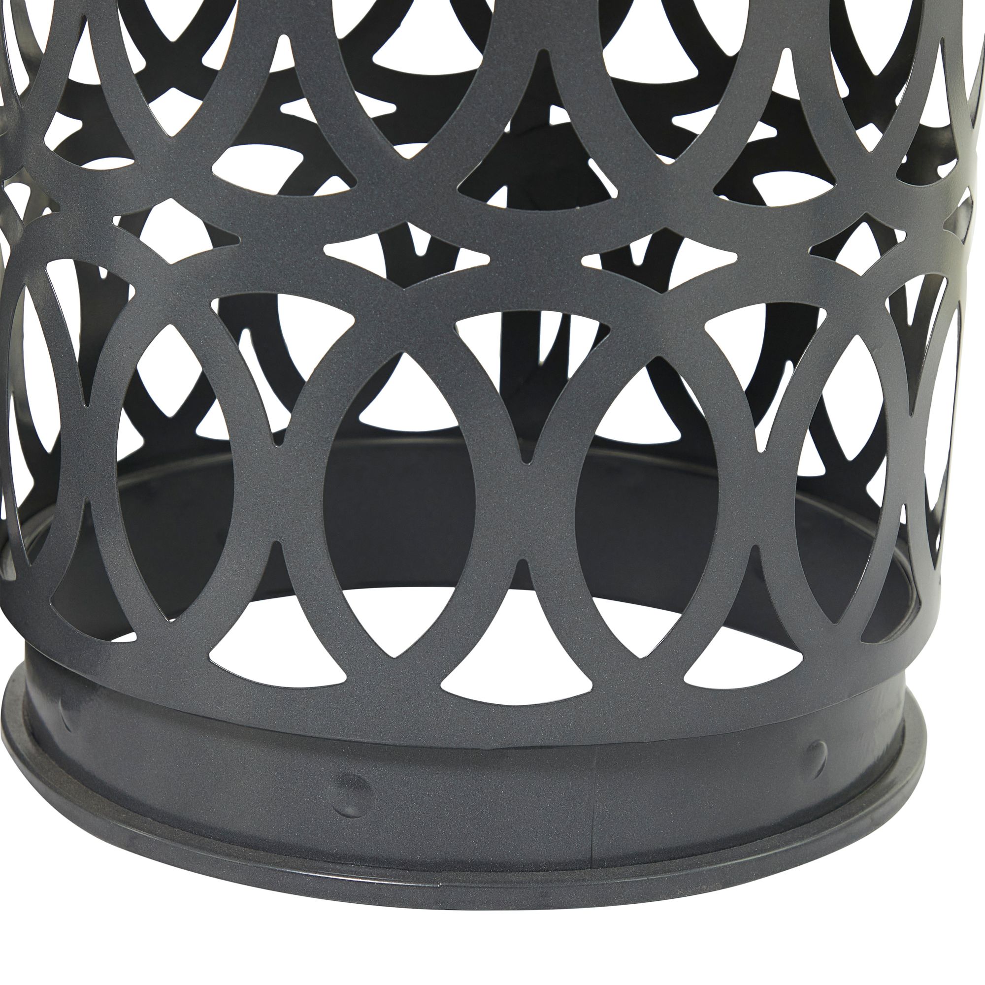Image 3 Kelly 15 3/4" Wide Gray White Nesting Accent Tables Set of 3 more views