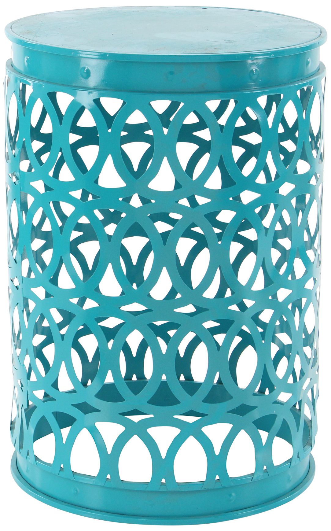 Image 5 Kelly 16" Wide Blue Green Orange Nesting Accent Tables Set of 3 more views