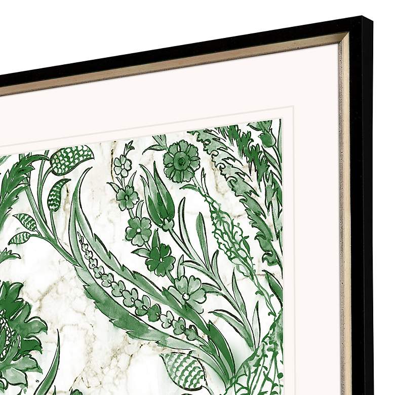 Image 4 Kelly Ikat I 26" Square 2-Piece Giclee Framed Wall Art Set more views