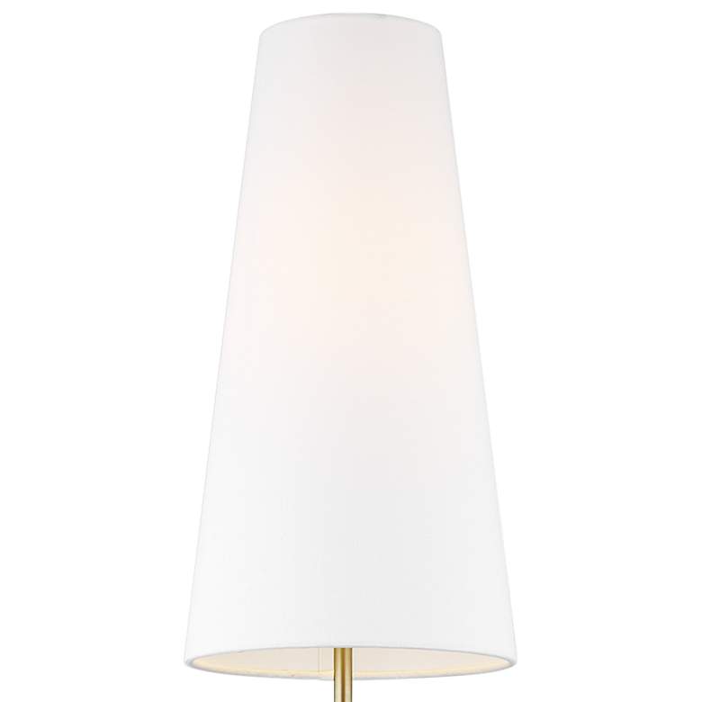 Image 3 Kelly Wearstler Lorne 33" Modern Ceramic Coal Black LED Table Lamp more views