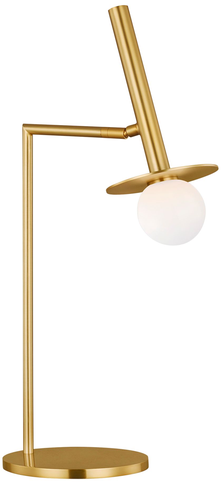 Kelly Wearstler Nodes Burnished Brass LED Desk Lamp
