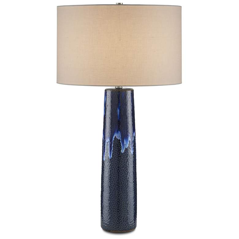 Image 1 Kelmscott Blue Table Lamp