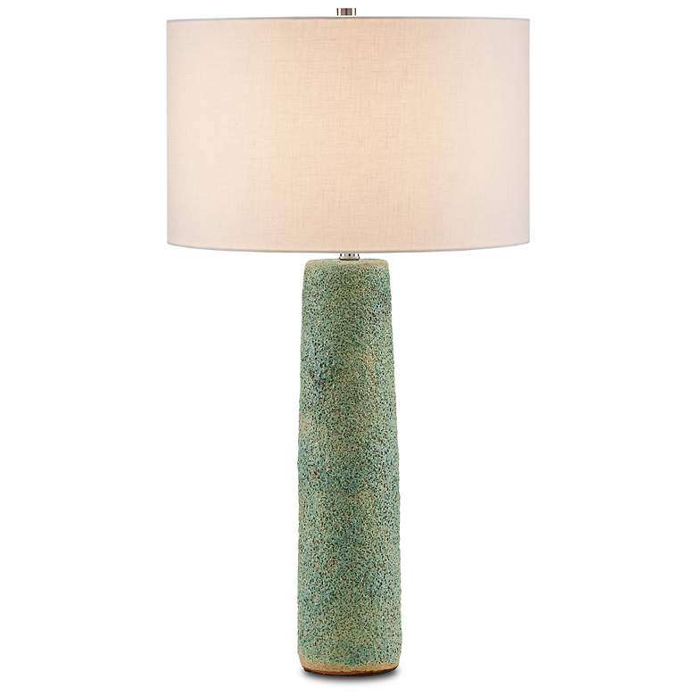 Image 1 Kelmscott Moss Green Table Lamp