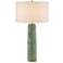 Kelmscott Moss Green Table Lamp