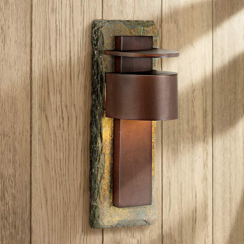 Image 1 Kembra Slate Copper 19" High Outdoor Wall Sconce