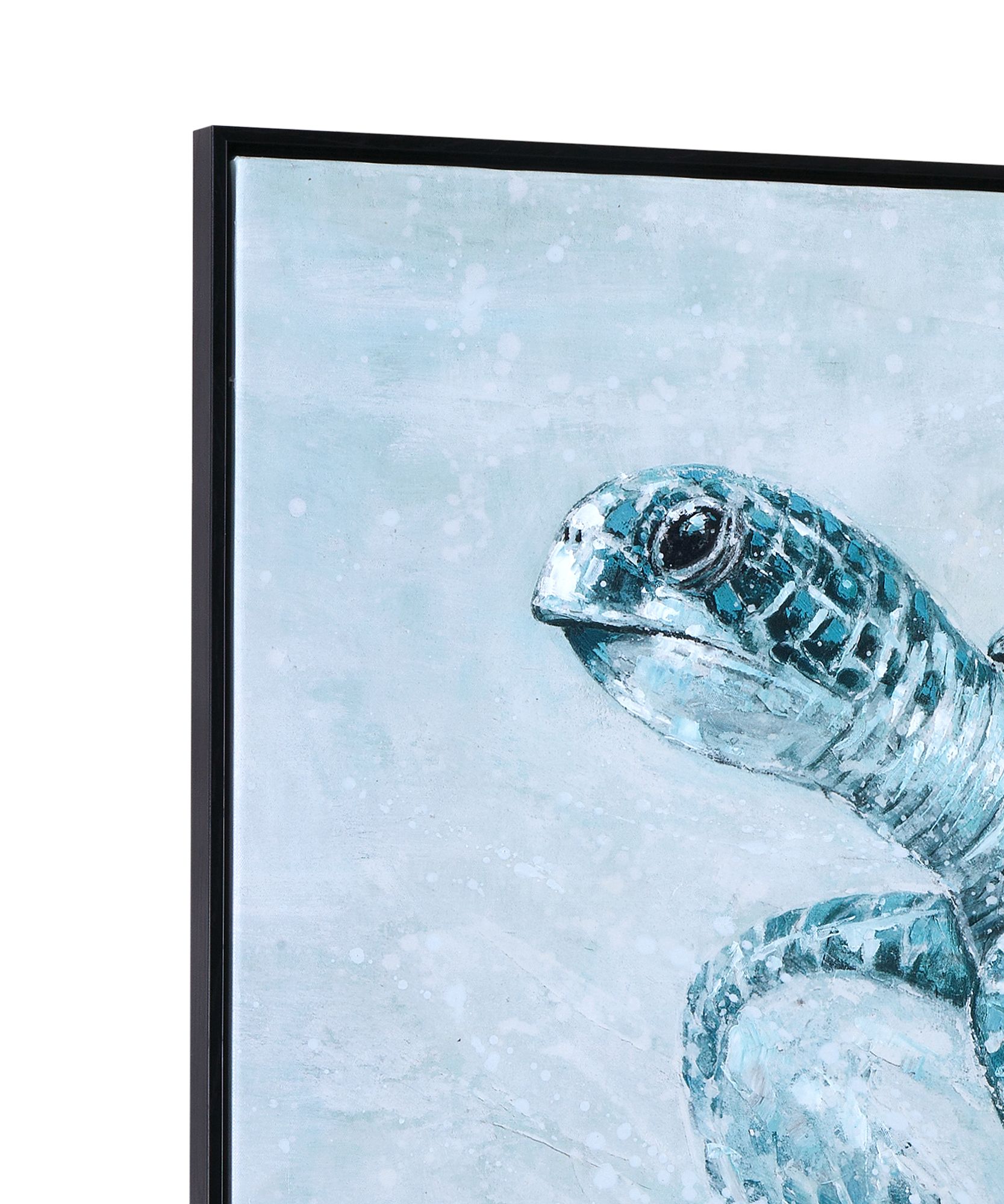 Image 5 Kemps Bay 48"L x 36"H Black Framed Canvas more views