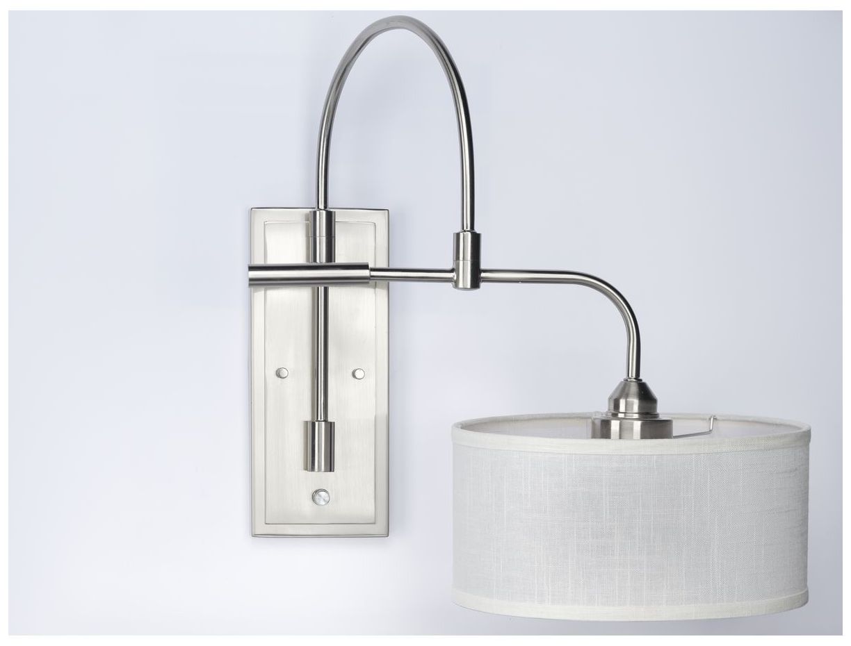 Kempsey Collection One-Light Swing Arm Wall Bracket