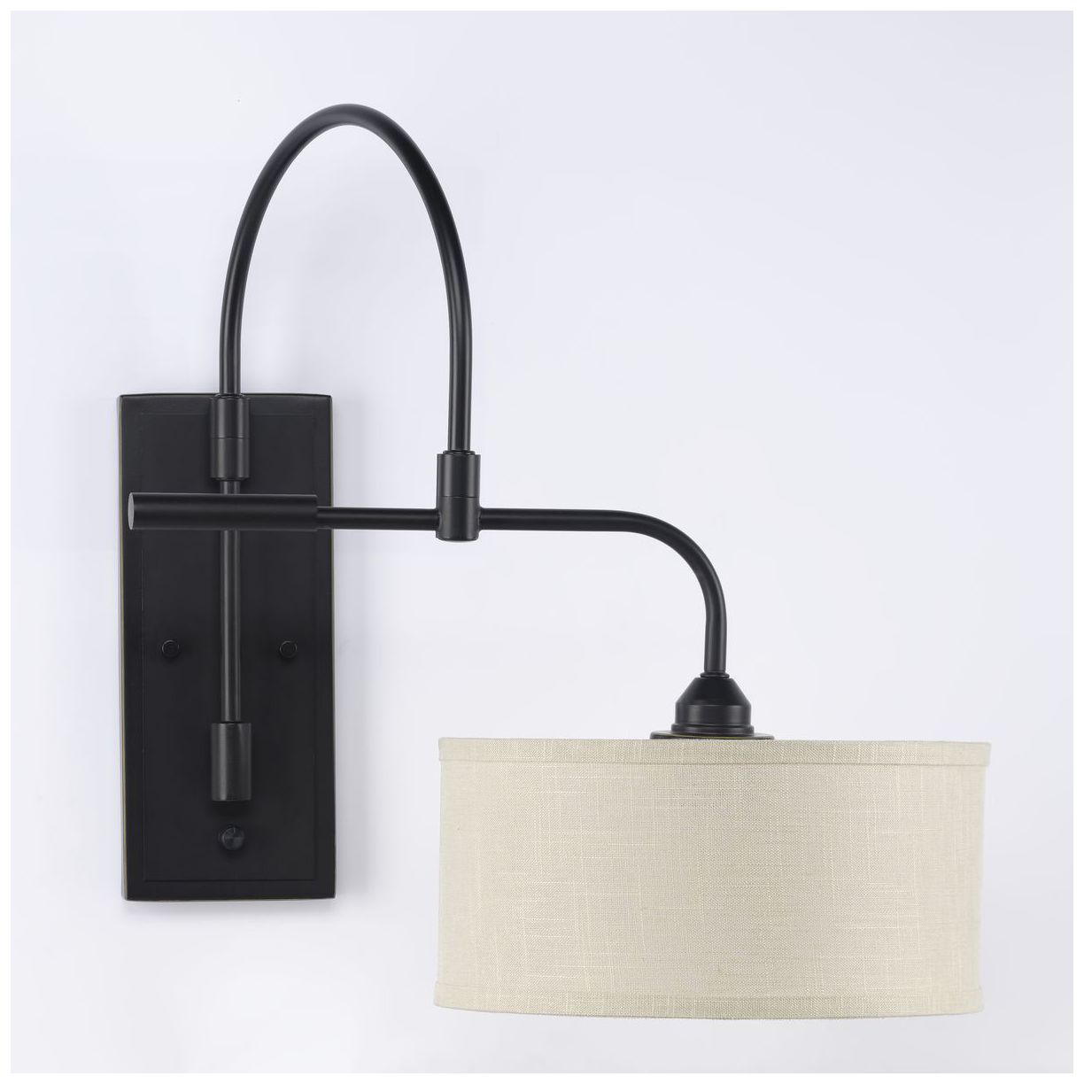 Image 2 Kempsey Collection One-Light Swing Arm Wall Bracket more views