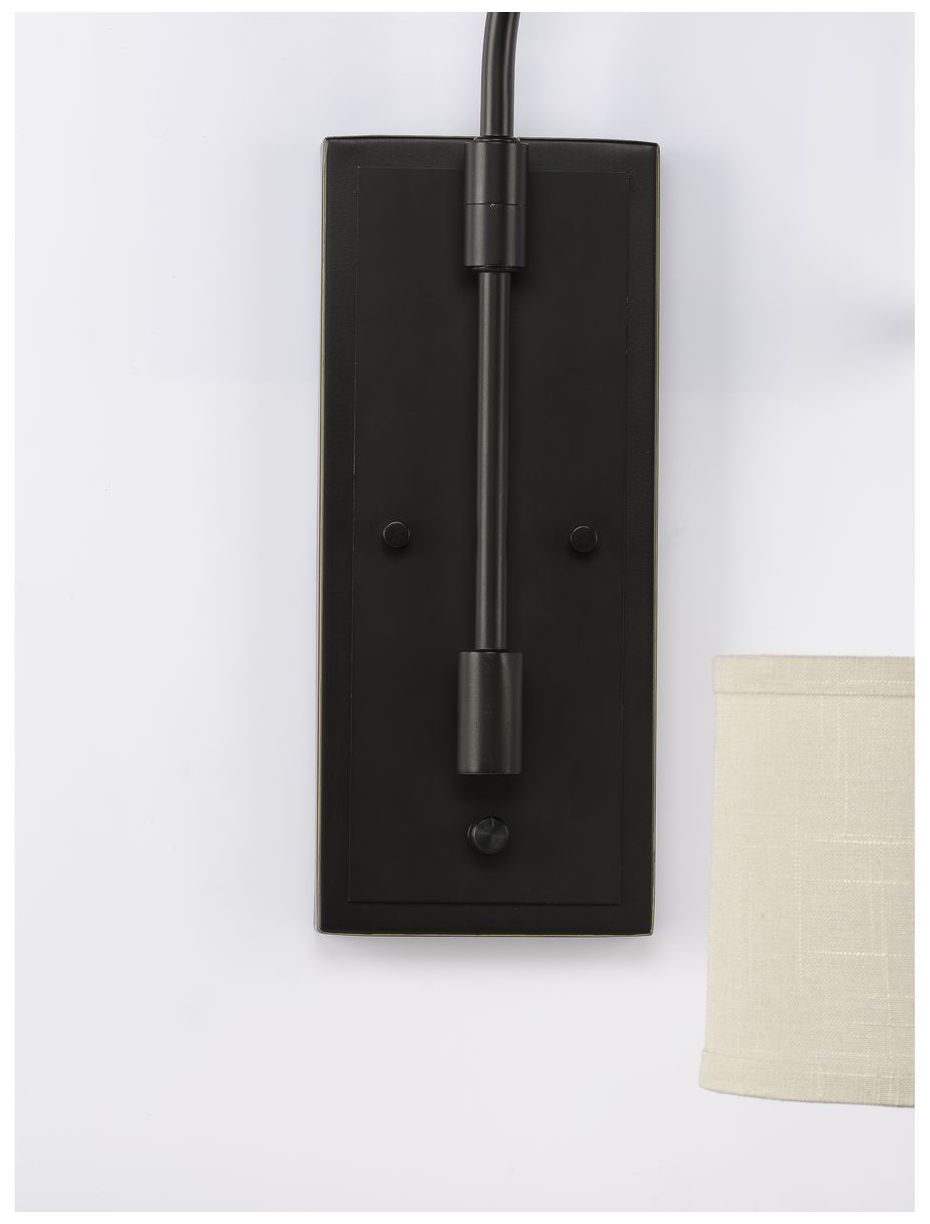 Kempsey Collection One-Light Swing Arm Wall Bracket
