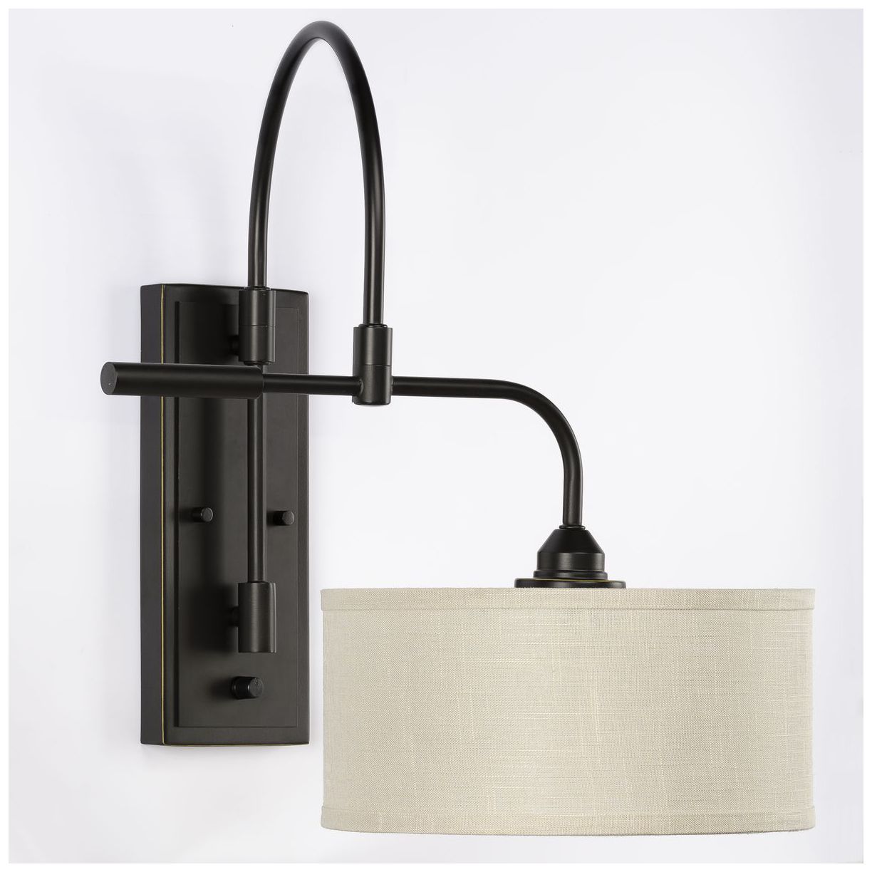 Image 3 Kempsey Collection One-Light Swing Arm Wall Bracket more views