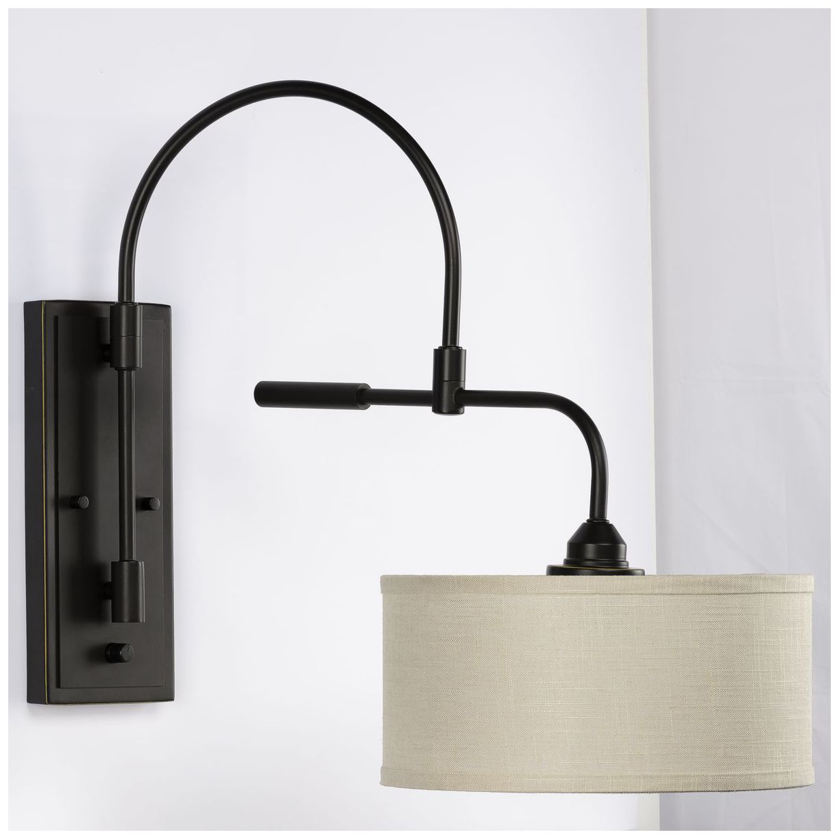 Kempsey Collection One-Light Swing Arm Wall Bracket