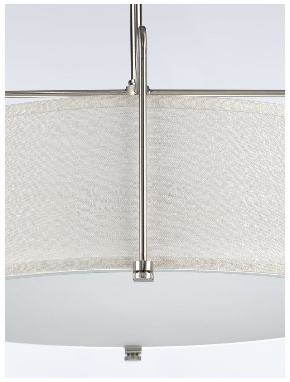 Kempsey Collection Three-Light Semi-Flush Convertible