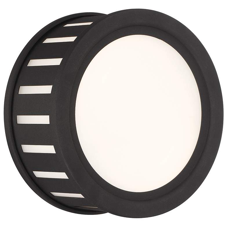 Image 2 Kendal 2 light black forged sconce
