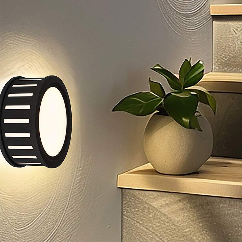 Image 7 Kendal 2 light black forged sconce more views