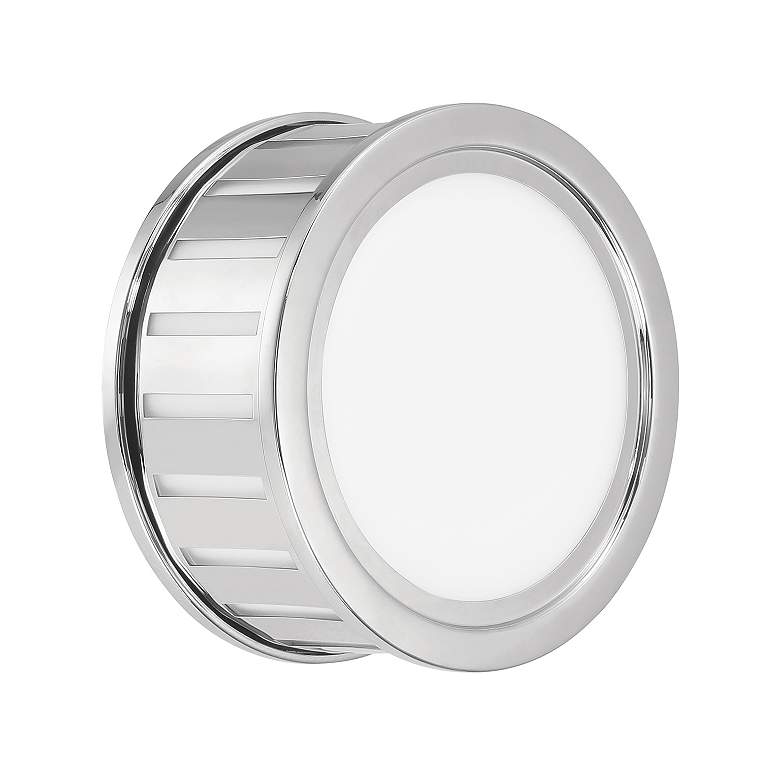 Image 3 Kendal 2 light polished nickel sconce more views