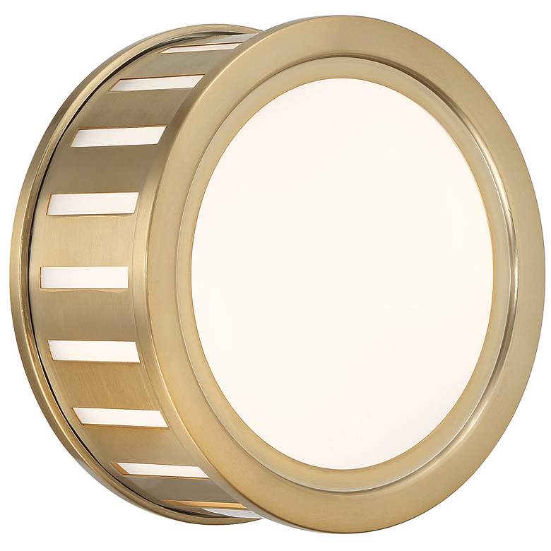Image 2 Kendal 2 Light vibrant gold sconce